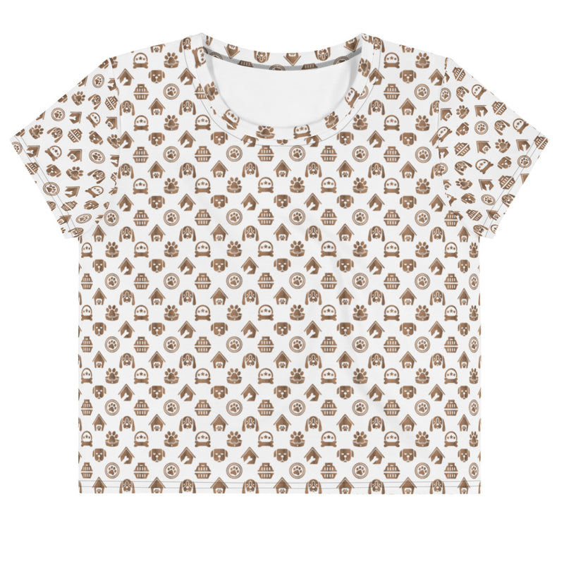 Pets Crop Tee